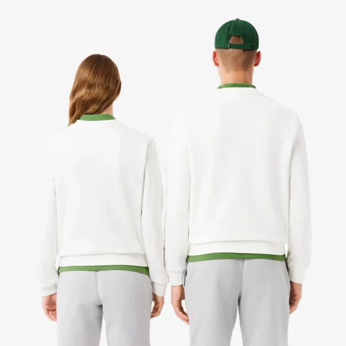 Embossed Fleece Sweatshirt