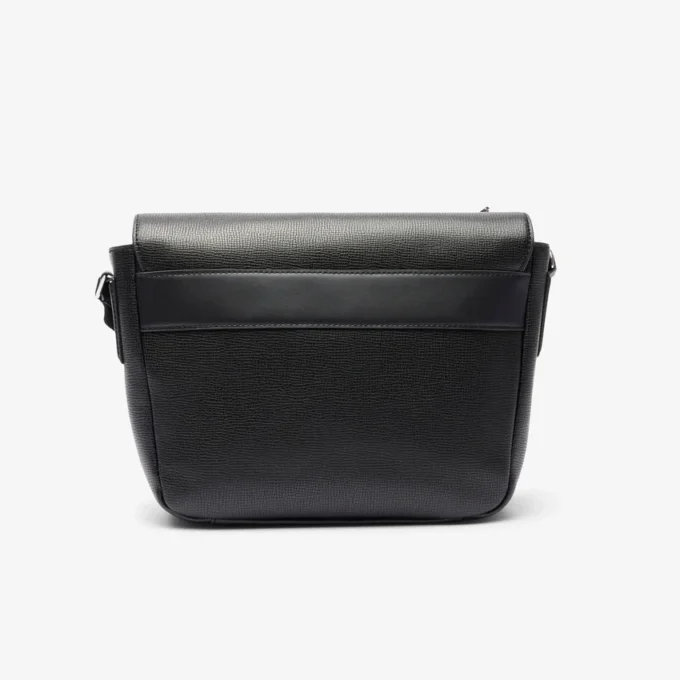 Ossian Flap Close Leather Satchel