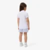 Oxford Cotton Pleated Skirt