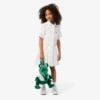 Poplin Pleat Skirt Shirt Dress