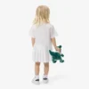Poplin Pleat Skirt Shirt Dress