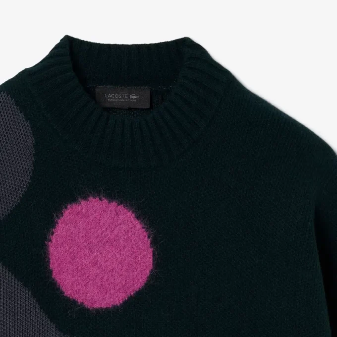 Runway Graphic Jacquard Sweater
