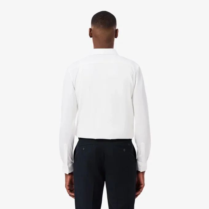 Slim Fit Cotton Blend Shirt