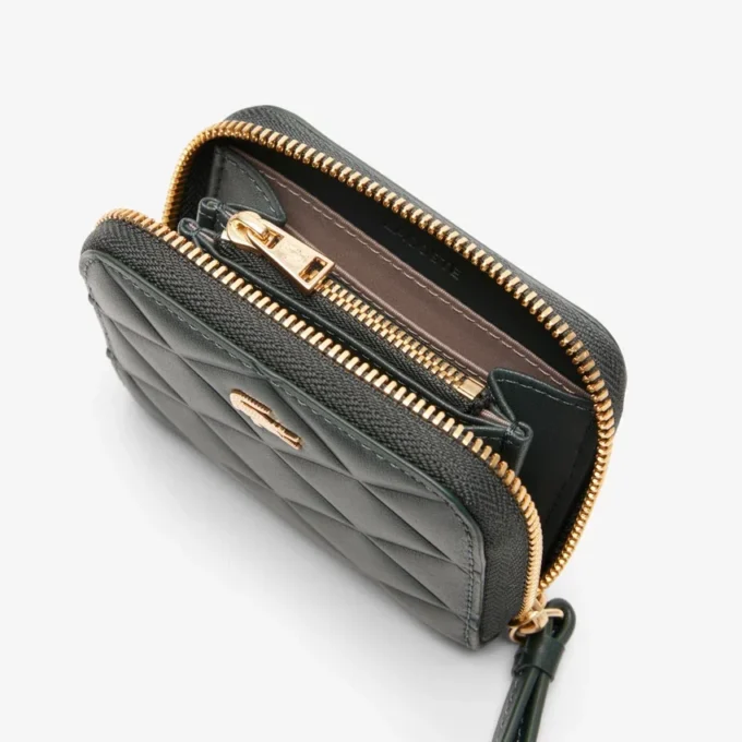 Small Crocodelle Leather Coin Purse