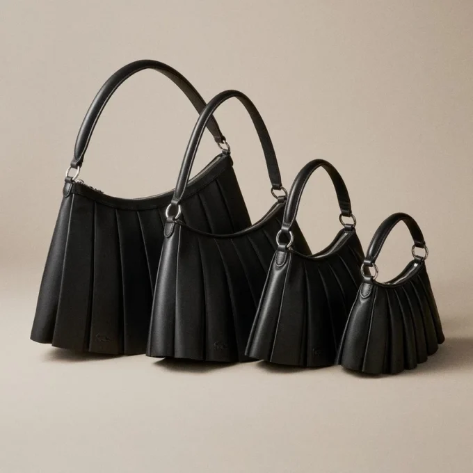 Large Lenglen Leather Bag