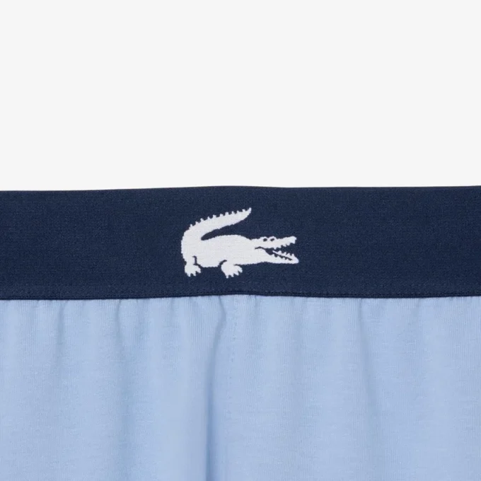 Straight Cut Fleece Loungewear Shorts