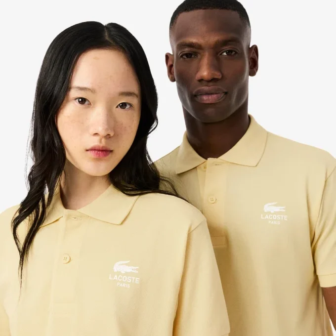 Unisex Classic Fit Signature Print L.12.12 Polo