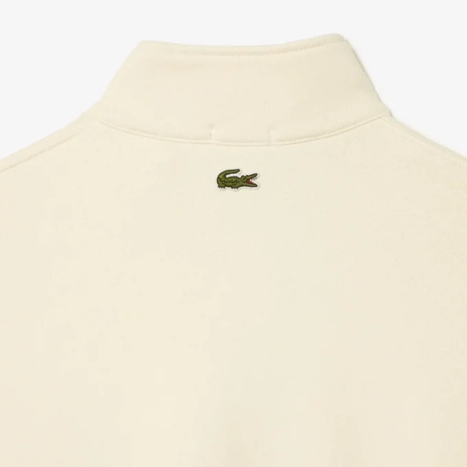 Unisex Loose Fit High-Neck Fleece Sweatshirt