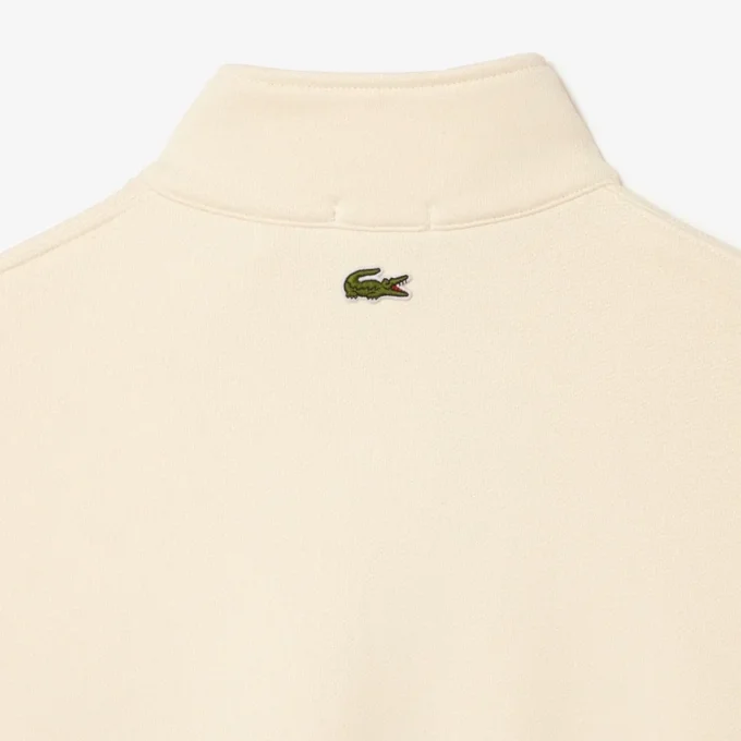 Unisex Loose Fit High-Neck Fleece Sweatshirt