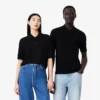 Unisex Short Sleeve Merino Wool Polo Sweater