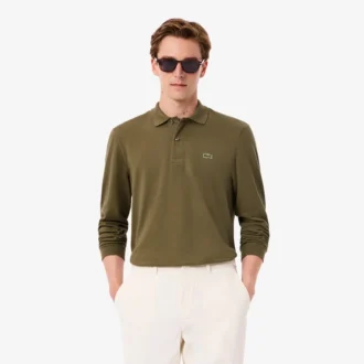Men’s Classic Fit Long Sleeve L.12.12 Polo