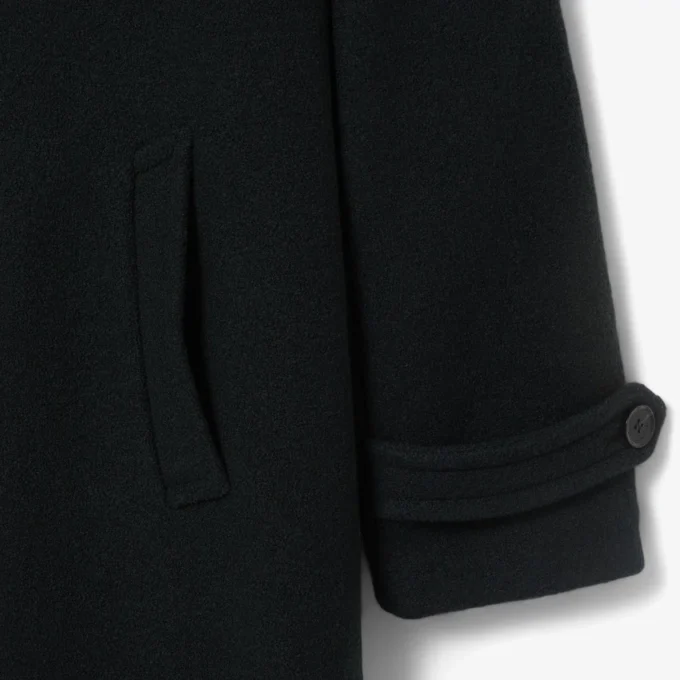 Runway Boiled Wool Coat