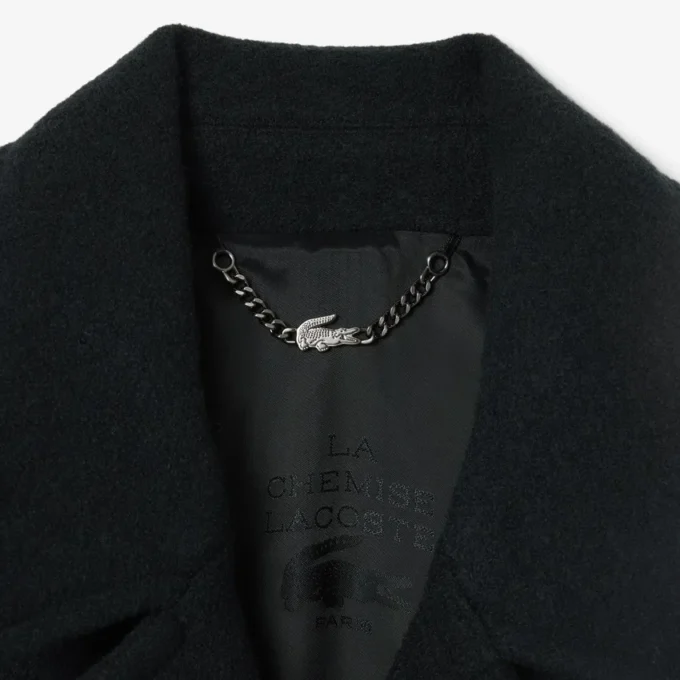 Runway Boiled Wool Coat