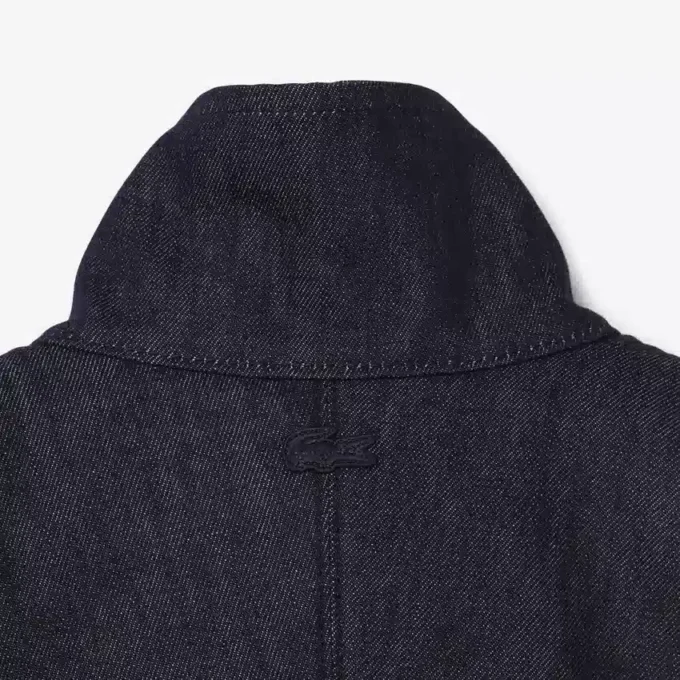 Runway Denim Track Jacket