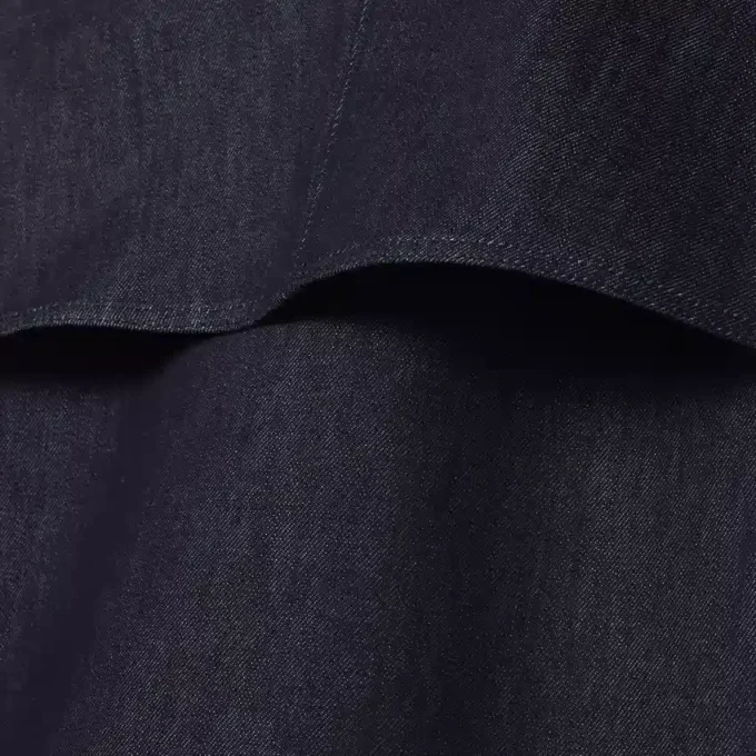 Runway Denim Track Jacket