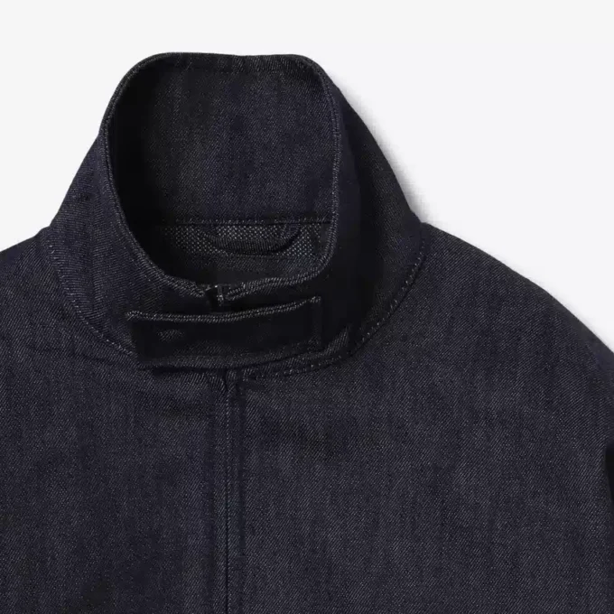 Runway Denim Track Jacket