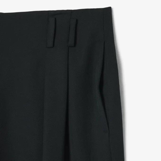 Runway Straight Fit Tailored Wool Pants
