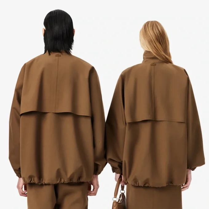 Runway Wool Blend Track Jacket